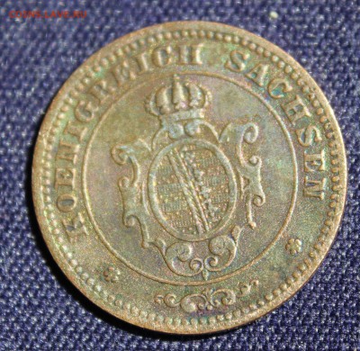 С 1 руб. САКСОНИЯ 1 пфенниг 1868г.  до 2.07.15г. в 22-00 - IMG_6290.JPG