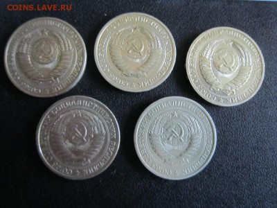 Годовики 1961, 1964, 1991л - без оборота, 1974, 1976 - IMG_7766