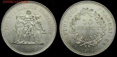 Юбилейные монеты РФ и СССР, а так же иностранные монеты - 50франков1975_1_1