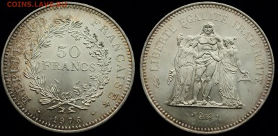 Юбилейные монеты РФ и СССР, а так же иностранные монеты - 50франков1976_1_1