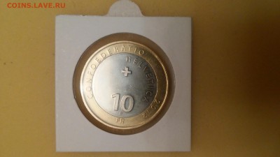 10 франков Швейцарии 2012 г. - Коровьи бои до 29.06.2015. - 2012(2)