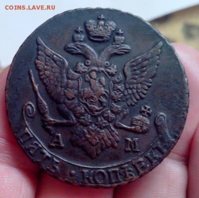 5 копеек 1796 АМ...Оценка. - IMG_20150627_094855