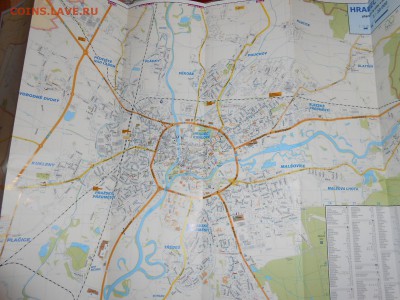 Чехия, Краловеградский край, 2 карты (в т.ч. на русском) - DSCN8928.JPG