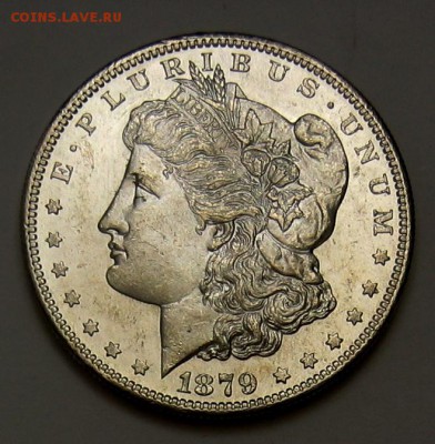 __Доллар Моргана 1879 Пруф или обычный__ - -1879pf