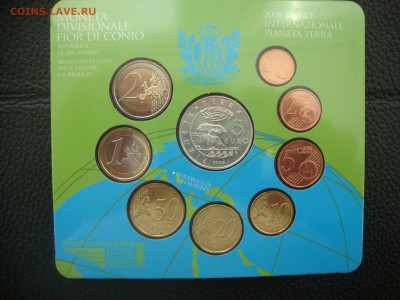 набор 10 лет евро 2009, официальный набор Сан Марино 2008 - набор см2008 (4).JPG