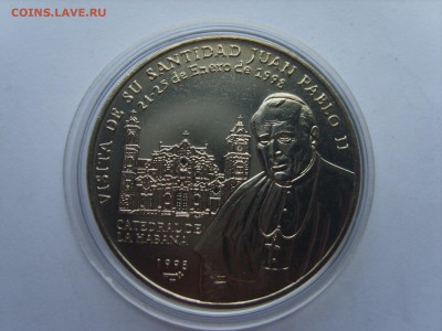 Визит Иоанн Павла II на Кубу.1 песо.1998г.30.06.15.до 22.00. - S8308456.JPG