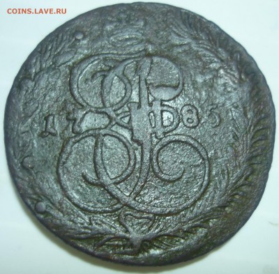 5 копеек 1788г ем передатировка и 5копеек 1785г ем - эж7