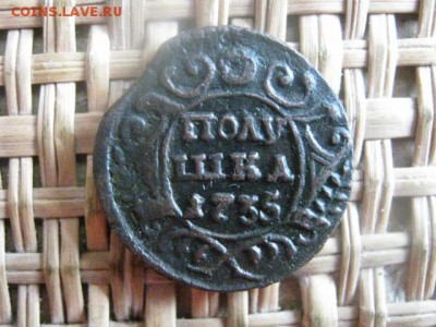 Полушка 1735г. В альбом. До 4.07.2015г. - 3 и 4 049.JPG