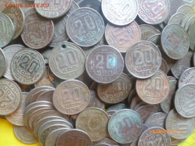 20 копеек до 1961 года - 220 штук - P1040598.JPG