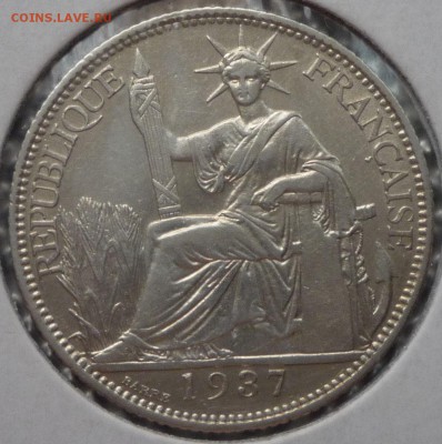 ФРАНЦУЗСКИЙ ИНДО-КИТАЙ 20 центов 1937 до 30.06.15(21-00Мск) - P1120089.JPG