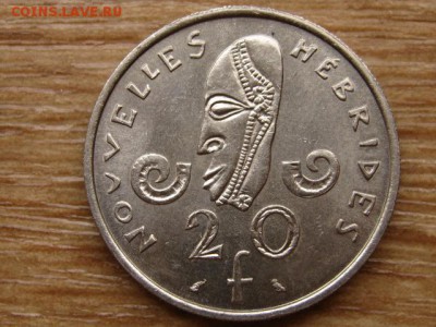 Новые Гебриды Франц. 20 франков 1967 до 01.07.15 в 21.00 М - IMG_6219