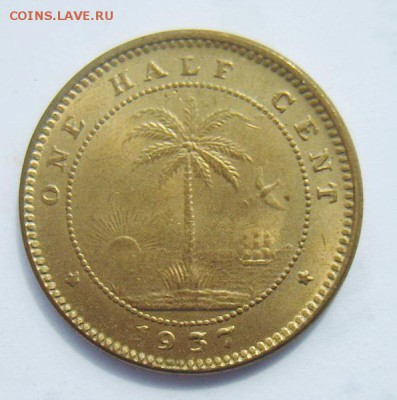 2 цента ЛИБЕРИЯ 1937г UNC до 01.07.15г 22.30 МСК - S8302119_новый размер_exposure.JPG