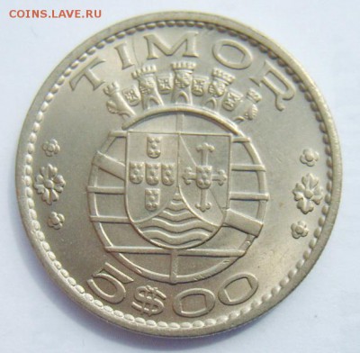 5 эскудо Португальский Тимор 1970 UNC до 01.07.15г - S8302123_новый размер_exposure.JPG