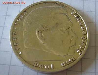 Германия 5 марок 1935 до 5.07.2014 22-00мск - 5