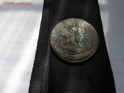 2 копейки 1760. Необычная насечка. - ZhZKplL1Uzg