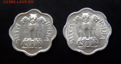 4 - Индия (набор - 2 пайса) (2 шт.) А