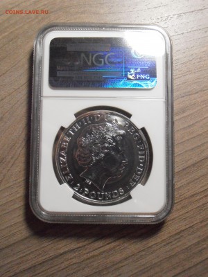 2 фунта 2014 года, Год лошади, NGC, BU, до 06.07.2015 в 22-0 - P1010301.JPG