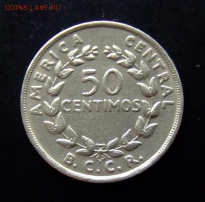 4 - Коста-Рика 50 сентимо (1970) Р