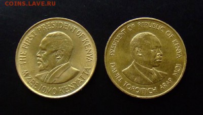 4 - Кения (набор - 5 центов XF) (2 шт.) А
