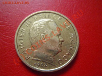 Монако 10 сантимов 1962  до 22.07 в 21.00 М - P7193570.JPG