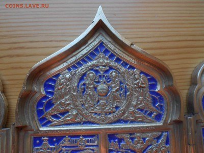 Красивый большой складень, 1 цв. эмали, 41*18,3 см. - DSCN4666.JPG