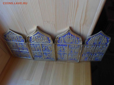 Красивый большой складень, 1 цв. эмали, 41*18,3 см. - DSCN4674.JPG