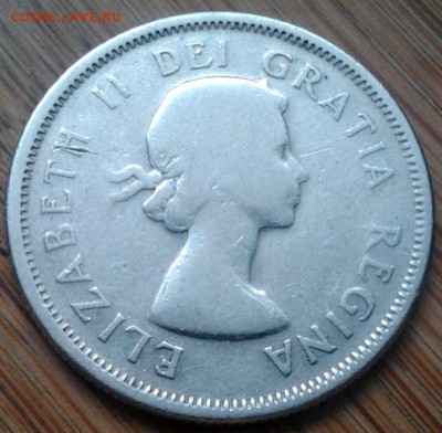 Канада 25 центов 1956, до 06.07.15 в 22:00 МСК - 202