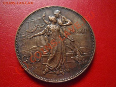 Италия 10 чентезимо 1911 Год-тип. до 22.07 в 21.00 М - P7193587.JPG