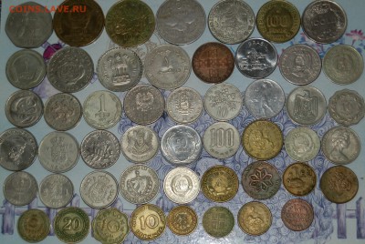 Иностранные монеты 50 штук ,разные года-страны. - P6307234.JPG