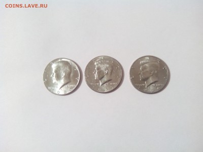 США, монеты по 50центов, 1980,1999,1994г. окончание 06.07.15 - IMG_20150630_232916