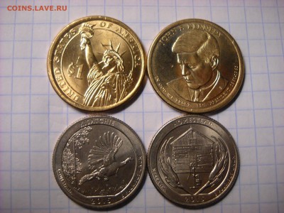 1 доллор  Президент  кеннеди  2015г - DSCN4427[1].JPG