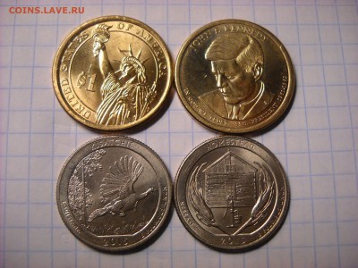 1 доллор  Президент  кеннеди  2015г - DSCN4428[1].JPG