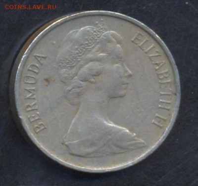 Бермудские о-ва 5 центов 1970 г.  3.07.15 г. 22 -00 МСК. - Бермуды1