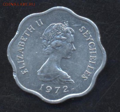 Сейшельские о-ва 5 центов 1972 г. ФАО.  3.07.15 г. 22 -00 МС - Сейшелы1