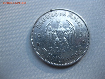 РЕЙХ,5 марок 1934А(Кирха без даты)!до 4.07.2015 - IMG_5989.JPG