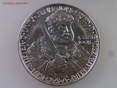 Германия Саксен-Веймар-Эйзинах 5 марок 1908, 06.07 22:00 МСК - DSC09884