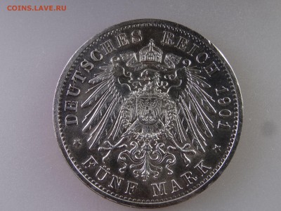 Германия Пруссия 5 марок 1901 до 06.07 22:00 МСК - DSC09928