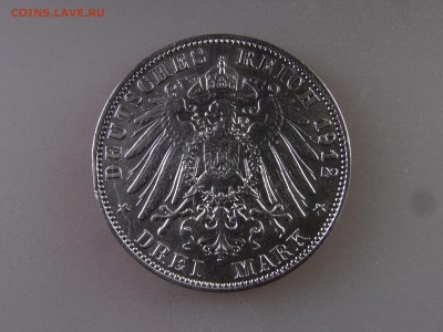 Германия Саксония 3 марки 1912 до 06.07 22:00 МСК - DSC09940