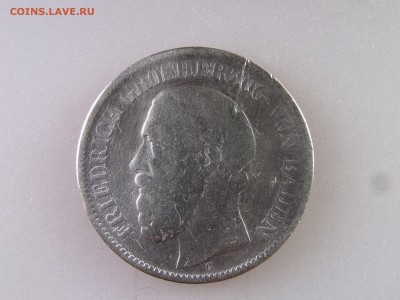 Германия Баден 2 марки 1876 до 06.07 22:00 МСК - DSC09967