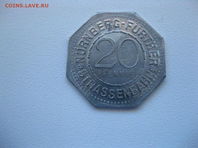 НЮРНБЕРГ,20 пфеннигов 1921г(Германский музей)!до 6.07.2015 - IMG_4942.JPG