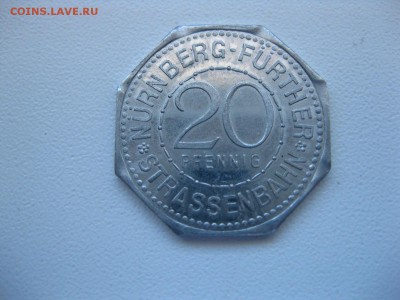 НЮРНБЕРГ,20 пфеннигов 1921г(HENKERSTEG)!до 6.07.2015 - IMG_4944.JPG