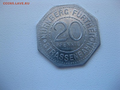 НЮРНБЕРГ,20 пфеннигов 1921г(NEUES RATHAUS)!до 6.07.2015 - IMG_4960.JPG