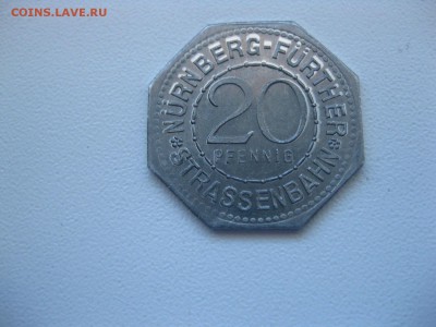 НЮРНБЕРГ,20 пфеннигов 1921г(NEUTORZWINGER)!до 6.07.2015 - IMG_4971.JPG