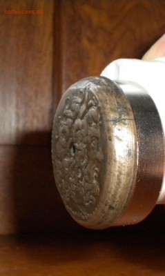 Бронзовая монета династии Пталомеев до н. э. МАГНИТНАЯ. - DSCN3271.JPG