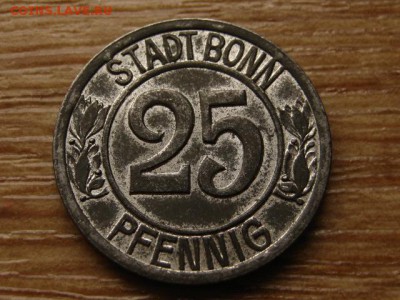 нотгельд Бонн 25 пф. 1920 Бетховен до 06.07.15 в 21.00 М - IMG_5862