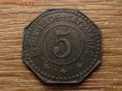 нотгельд Sangerhausen 5 пф. 1917 Герб до 06.07.15 в 21.00 М - IMG_5873