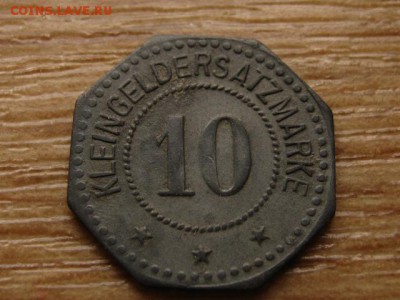 нотгельд Sangerhausen 10 пф. 1917 Герб до 06.07.15 в 21.00 М - IMG_5875