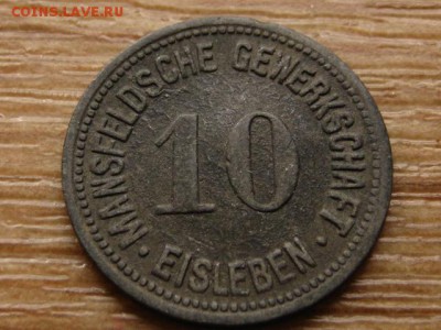 нотгельд Eisleben 10 пф. 1918 Всадник до 06.07.15 в 21.00 М - IMG_5887