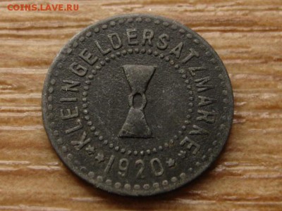 нотгельд Muhlhausen 1 пф. 1920"бабочка" до 06.07.15 в 21.00М - IMG_5897