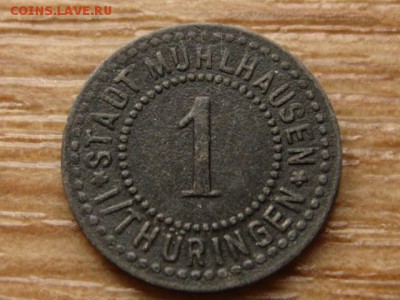 нотгельд Muhlhausen 1 пф. 1920"бабочка" до 06.07.15 в 21.00М - IMG_5896